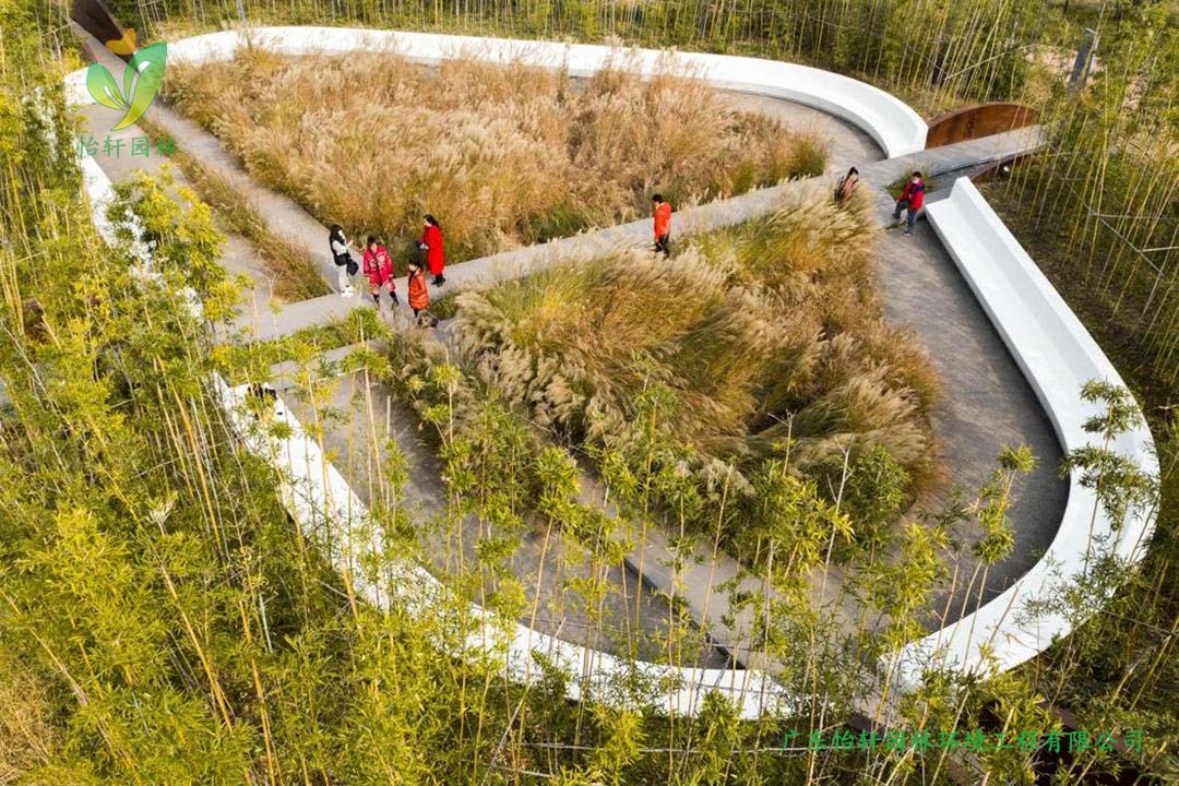 西安皂河生態公園景觀設計改造效果圖