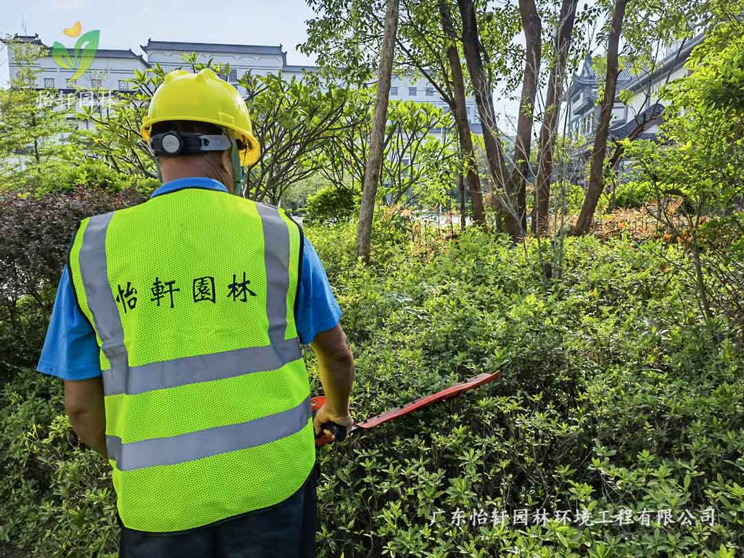 惠州綠色動力廠區日常養護工作